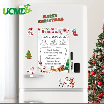 

Flexible Fridge Message Sticker Board Whiteboard Grocery List Erasable Record Remind Memo White Boards Kitchen Reminder A4 Size