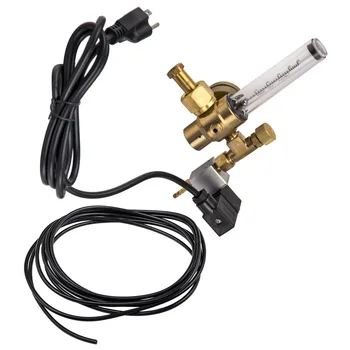 

CO2 FLOW METER REGULATOR INJECTION RELEASE SYSTEM EMITTER SOLENOID CONTROLLER suit for 4.2 mm inside diameter hose
