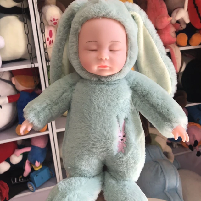 40CM Good Night Sleep Stuffed Toy Sleeping Cute Doll Sleeping Doll Imitation Baby Doll 2