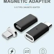 SUNPHG Fast Charging Magnetic Adapter USB Type C to Micro USB Type-C Converter for iPhone Xiaomi Huawei Samsung