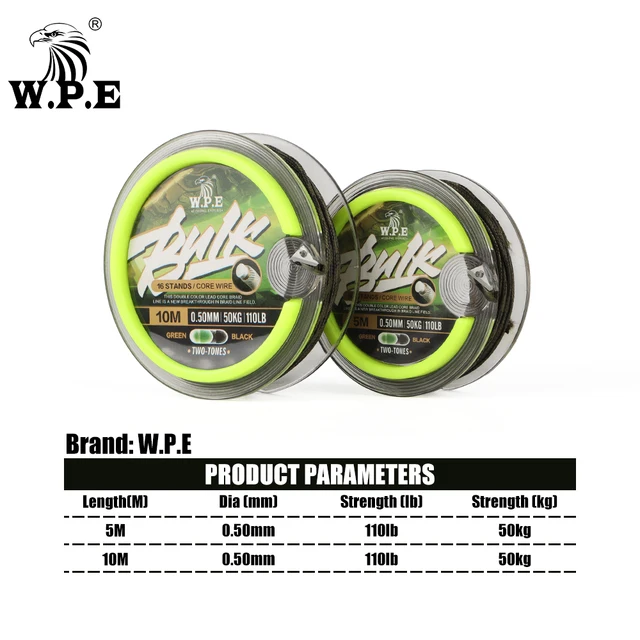 잉어 낚시를 위한 강력하고 신뢰할 수 있는 싱크 라인