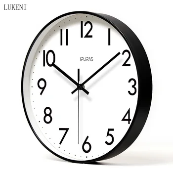 

Black and white color Classic Silent Wall Clock Home Decor Wall Decor