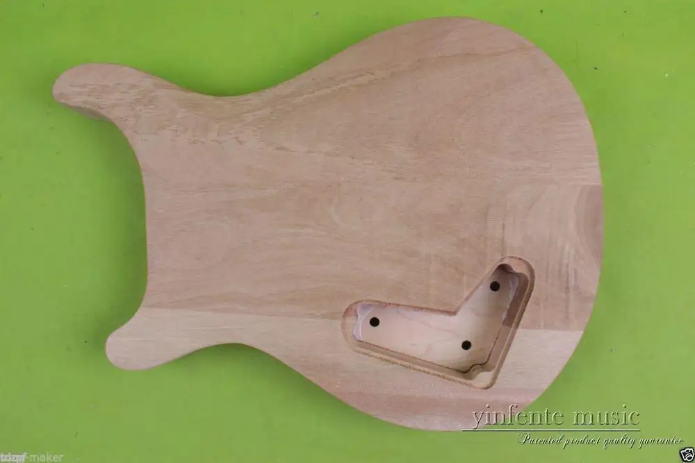 Неоконченная Замена корпуса для гитары из красного дерева клена электрогитара PRS