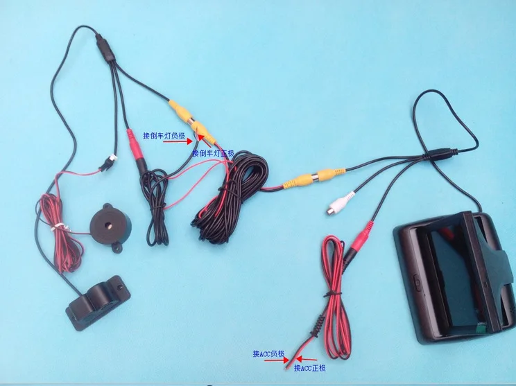 Pick up recorder DVR два в одном на плате камера Веб-камера с реверсивным радар обнаружения PZ452