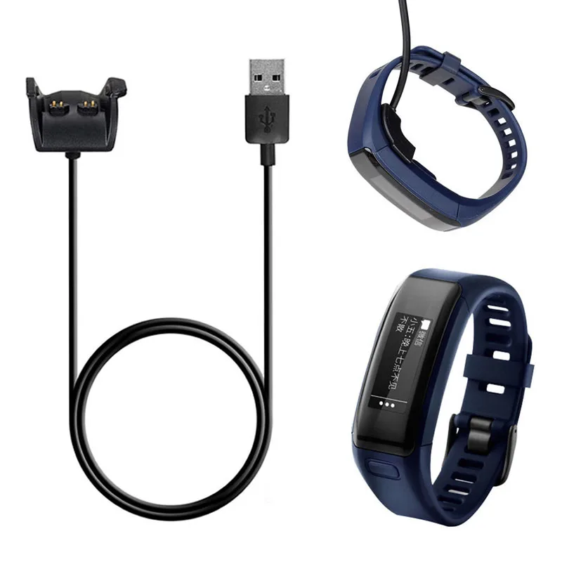 1 шт. usb кабель для зарядки зарядное устройство для Garmin Vivosmart HR фитнес-браслет Tracker1