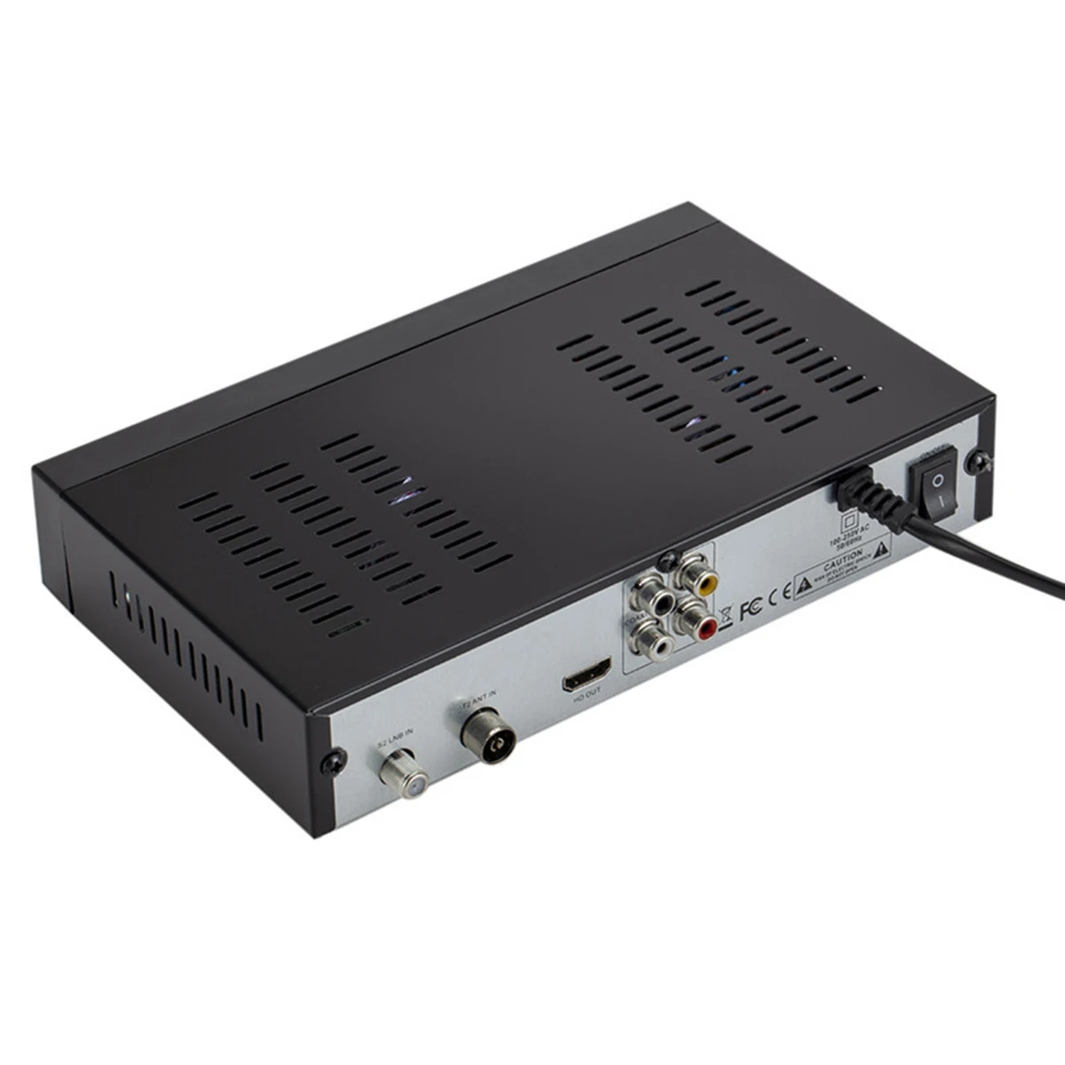 Смарт-Цифровое спутниковое телевидение приемник DVB-T2 DVB-S2 fta-декодер ТВ тюнер 1080P с дистанционным управлением Управление