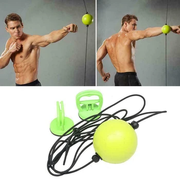 

Boxing Speed Ball Workout Reflex Training Suction Cup Punch Bag Noise Control Fitness Gym Exercise Decompression Training