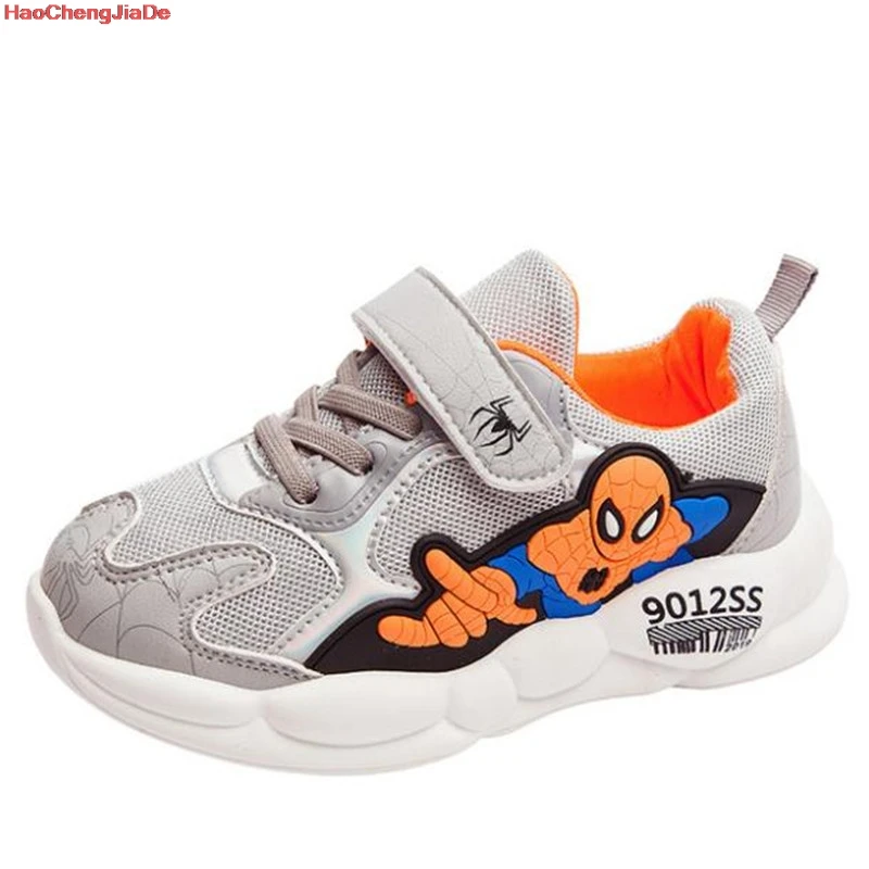 

Spring Autumn Toddler Kids Spiderman Shoes Boys Pu Leather Comfy Sport Children's Shoes Sneakers School Student Shoes for Boys
