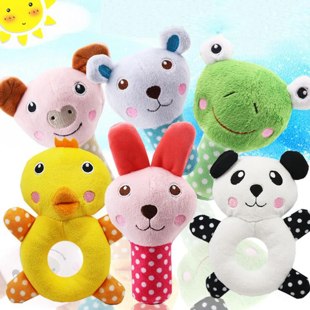 Squeaky Dog Cat Toy Cartoon Puppy Toys Stuffed Squeaking Pet Plush Chew Squeaker Fleece Durability Molar | Дом и сад
