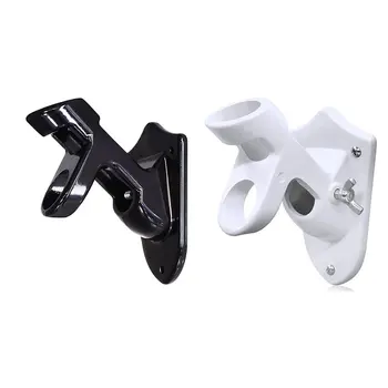 

Double hole 45 degree flagpole base aluminum alloy fixing bracket with 3 nails Flagpole bracket Dual position