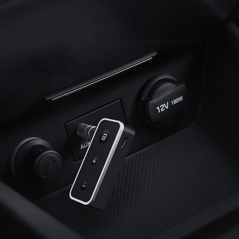 AOSHIKE Bluetooth приемник 5,0 EDR AUX автомобильный беспроводной стерео музыкальный аудио приемник для динамиков наушников громкой связи