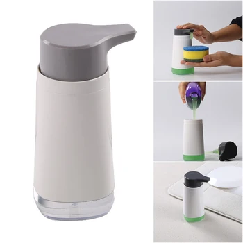 

1pcs Press Type Soap Dispenser Portable Soap Dispenser Pump Bathroom Hand Sanitizer Shampoo Body Wash Lotion Dispenser Bottle TT