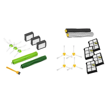 

Replenishment Kit for IRobot Roomba 800 900 Series 805 860 870 871 880 890 960 980 Robotic Vacuum Cleaner Accessory with 3X Hepa