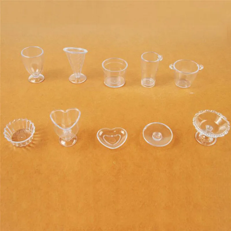 Slime tool Diy Food Play Accessories Mini Simulation Cup Plasticine Tool Miniature Food Toy brinquedos #4O21 (5)