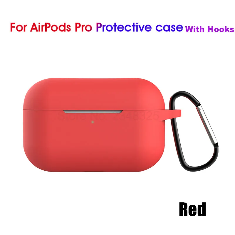 02 Чехол для наушников Airpods Pro, полный чехол, чехол для Airpods Pro, беспроводная bluetooth-гарнитура с крючками, чехол для Air pods Pro - Color: 02
