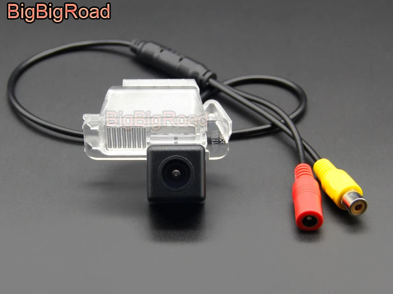 BigBigRoad для Ford Fiesta Focus 2 хэтчбек S-Max S Max 2006-2010 Kuga Mondeo Ba7 Беспроводная Автомобильная камера заднего вида HD цветное изображение