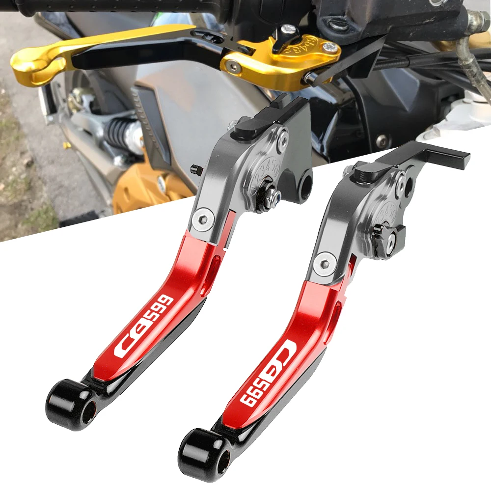 Для Honda CB599 CB 599 CB-599 1998 1999 2000-2006 регулируемые, для гонок мотоцикла Рычаги тормозного сцепления аксессуары для мотоциклов