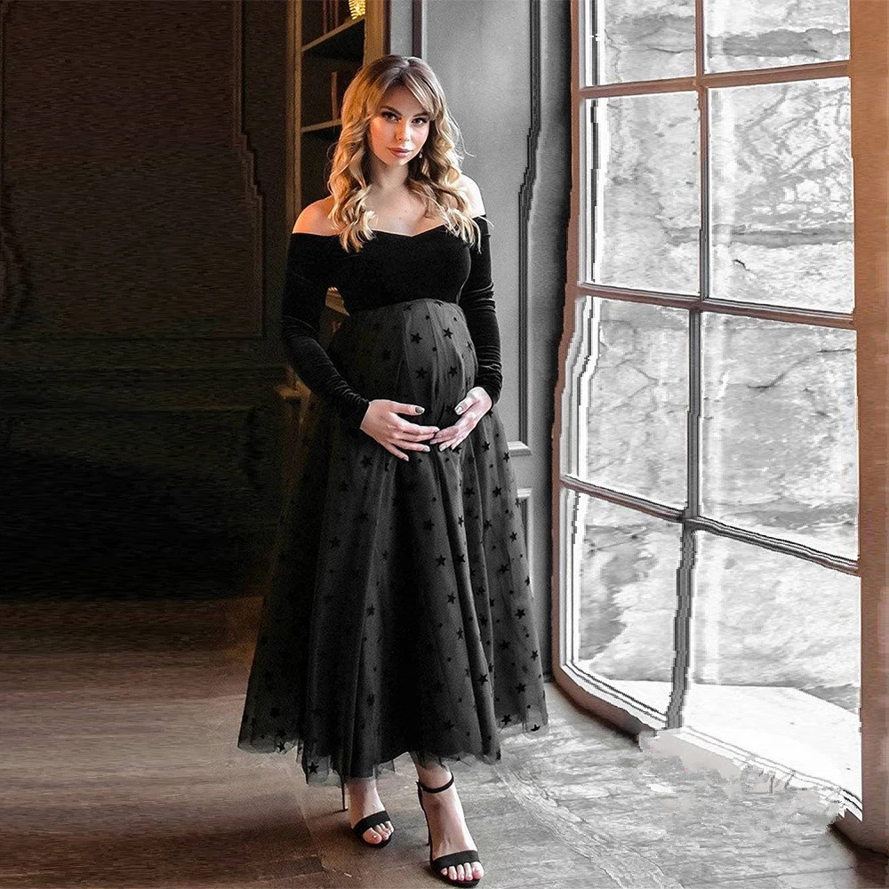 Black Sexy Maternity Evening Dresses ...