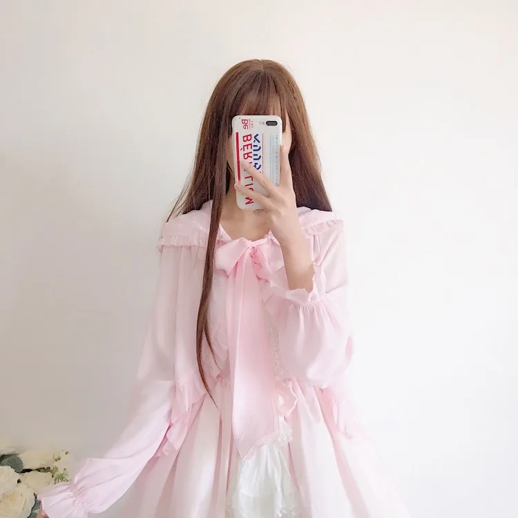 Японский солнцезащитный милый топ Лолиты kawaii Девушка винтажный плащ платок для защиты от солнца викторианское пальто с капюшоном Кружева Готический Лолита пальто cos