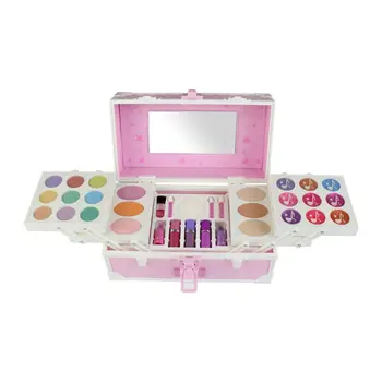 

Princess Makeup Toys Set Non-Toxic Pretend Play with Cosmetic Case Training Toy For Girls Birthday Gift R7RB