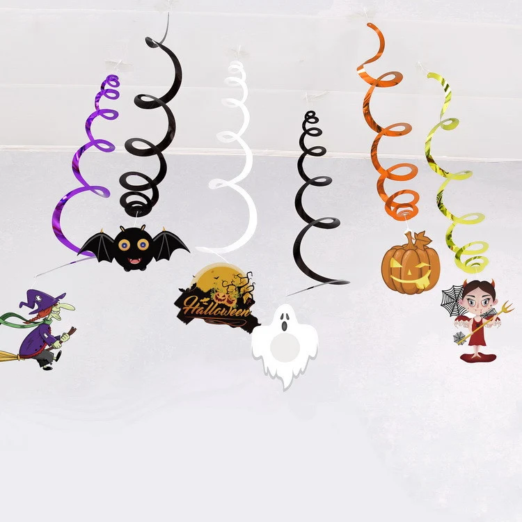 

Halloween Witch Spider Pumpkin Ghost Party Decoration Party Streamer