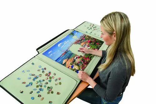 

[] High Quality Jigsaw Puzzle Profession Storage Box Jigsaw Puzzle Board 1000 PCs 1500 PCs