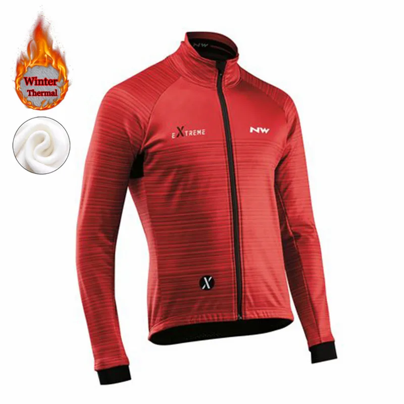 Northwave зимний термальный шерстяной пуловер для профессиональной команды, куртки для велоспорта, теплая велосипедная одежда для горного велосипеда - Цвет: 13