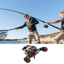 

30% Discounts Hot! Fishing Reel Lever-brake Spinning Carbon Portable Bait Cast for Trout Jigging Pesca Bass