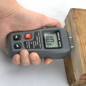 

Wood Moisture Meter 0-99.9% Firewood Electrode Digital LCD Humidity Gauge Measurement Analysis Insturment Tools
