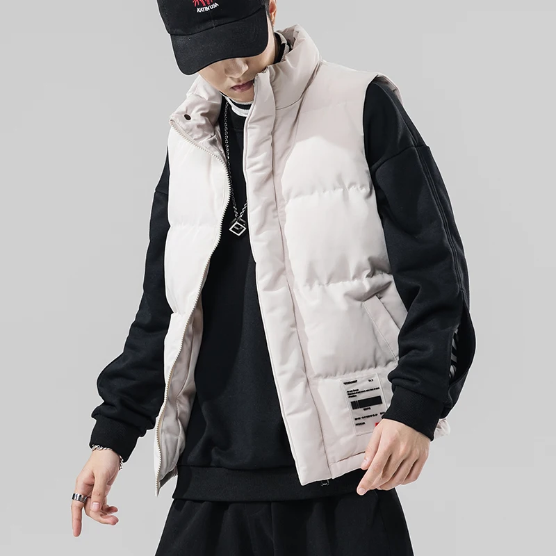

Mens Vest Jacket Men New Autumn Warm Sleeveless Jackets Male Winter Casual Waistcoat Vest Plus Size Veste Homme Brand Clothing