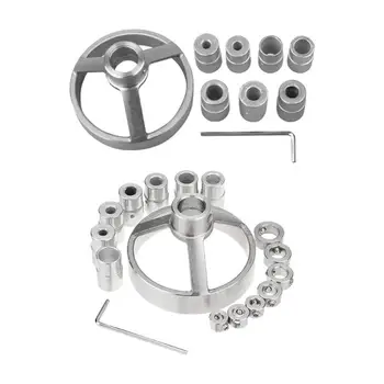 

9pc/16pc Drill Guide Set Woodworking Hole Puncher Drilling Fixture Hole Jig Locator Special Punching Tool with Locator