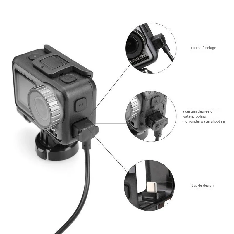 Для DJI Dajiang OSMO аксессуары для линии передачи данных интерфейс type-C быстрая зарядка, защита от брызг зарядная линия
