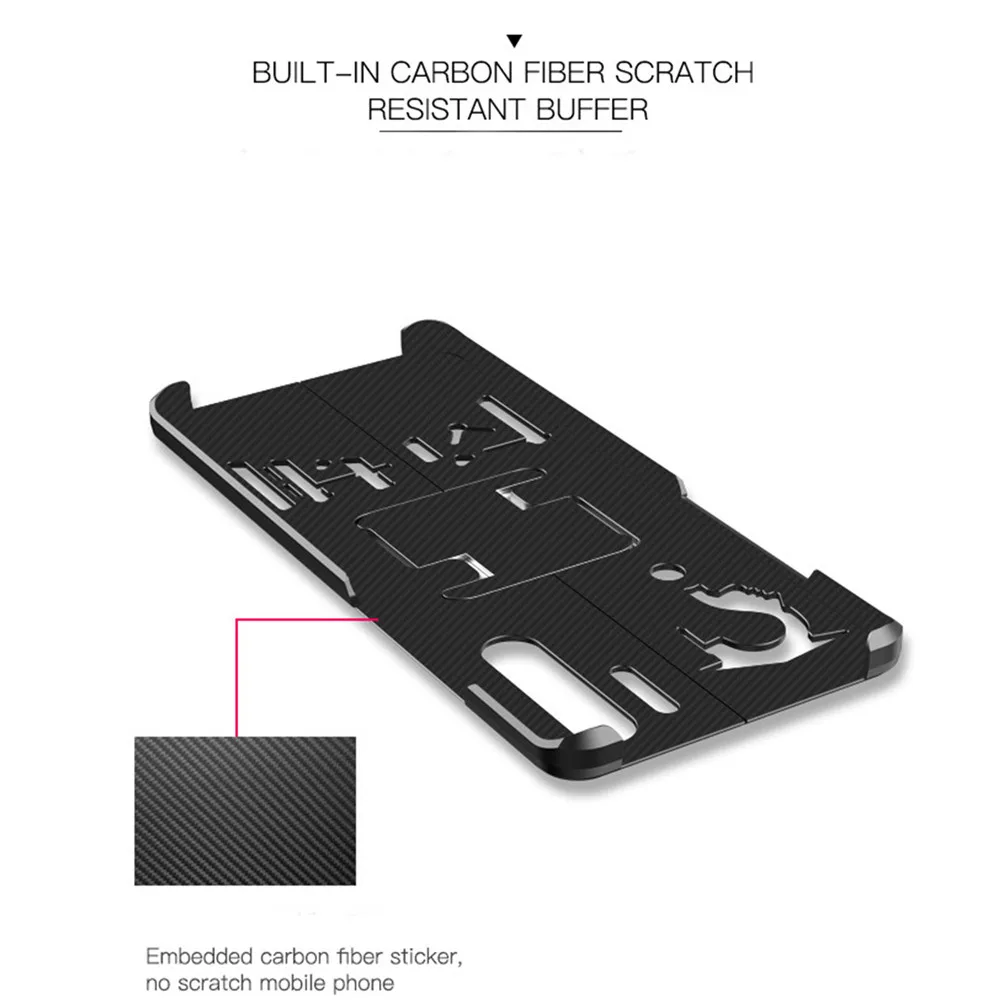 Metal Smartphone Protective Shell Case Back Cover for Xiaomi Black Shark 2/ 3 Pro Gaming Phone Dissipate Heat Metal Smartphone Protective Shell Case Back Cover for Xiaomi Black Shark 2/ 3 Pro Gaming Phone Dissipate Heat