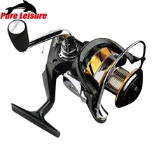 PureLeisure качественная Рыболовная катушка ручки Рыболовная катушка 5,5: 1 сильная катушка морская металлическая спиннинговая Рыболовная катушка карп дальнее колесо