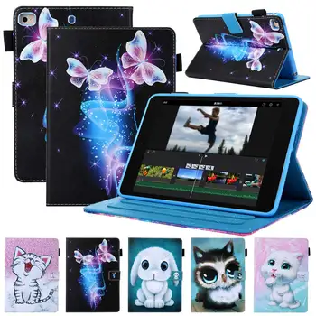 

Print Case Cover For iPad mini 1 2 3 4 5 A2133 A1538 A1599 A1489 A14320 Case Leather Flip Stand Cover For iPad mini 5 7.9 inch