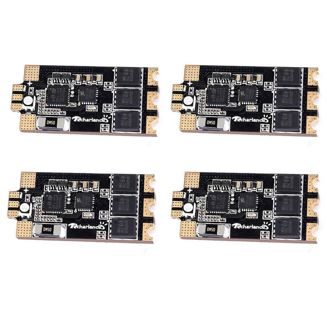 

RCHARLANCE Razor32 V2 35A BLheli_32 3-6S DShot1200 ESC w/ RGB LED Current Sensor Bidirectional for RC FPV Racer Drone Quadcopter