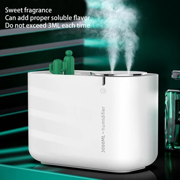 

Cactus air humidifier 2020 new ultrasonic aroma for home mute colorful lamp air freshener home