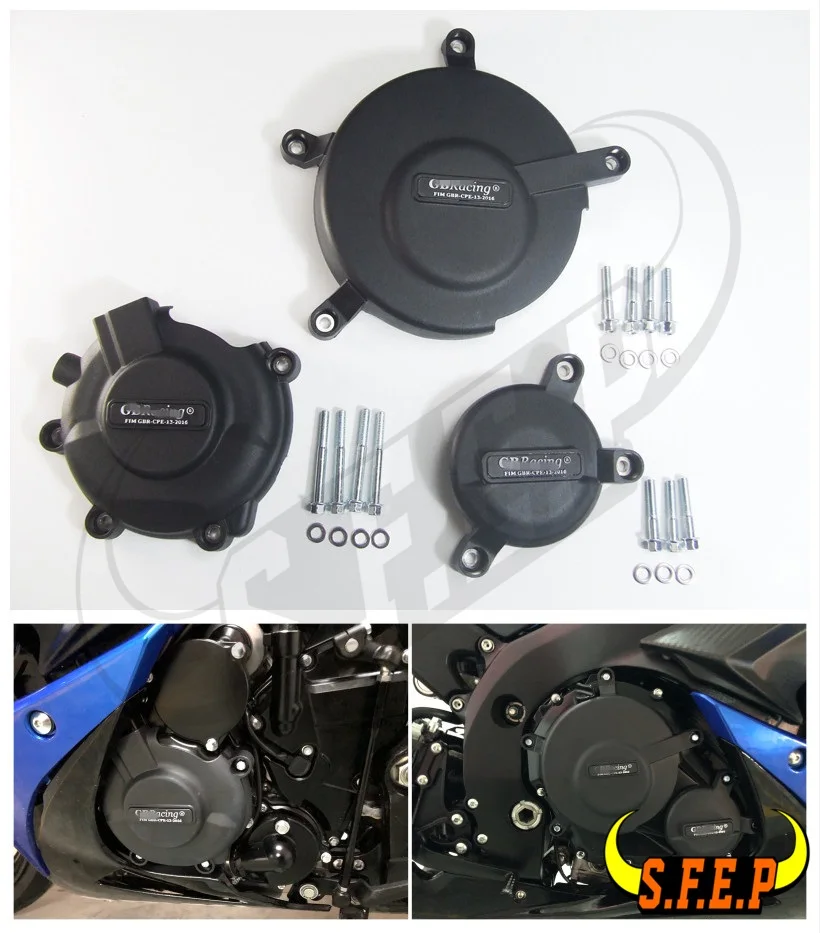 Чехол для мотоцикла и двигателя защитная крышка GB Racing Suzuki GSX R 600/750 K6 L6 2006 2019