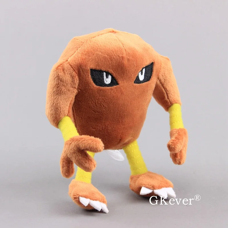 Аниме игрушки Hitmonlee фигурка плюшевая мягкая игрушка Kicklee Stuffe куклы Детский подарок 16 см