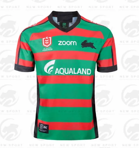 19 20 одежда высшего качества Южной Сидни Rabbitohs регби майки домашние Кролик футболка для регби Толстовка S-3XL
