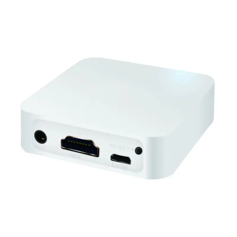 

White Car WiFi Display Box Mirror Link Adapter For Airplay DLNA For Android and IOS