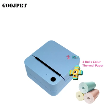 

Portable Bluetooth Printer Mini Pocket Photo Thermal Printer For Mobile iOS Android Windows Handheld GOOJPRT Pictures Machine