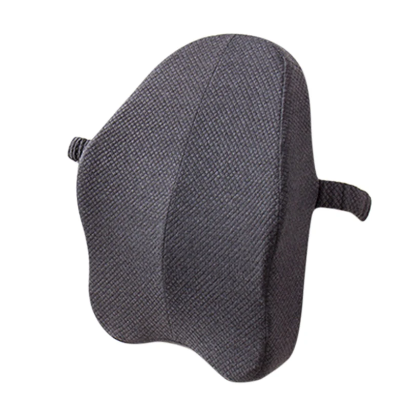 B Office Chair Cushion Pillow With Back Buckle Cushion Waist Cushion High Elastic Strap Office chair cushion - Цвет: B