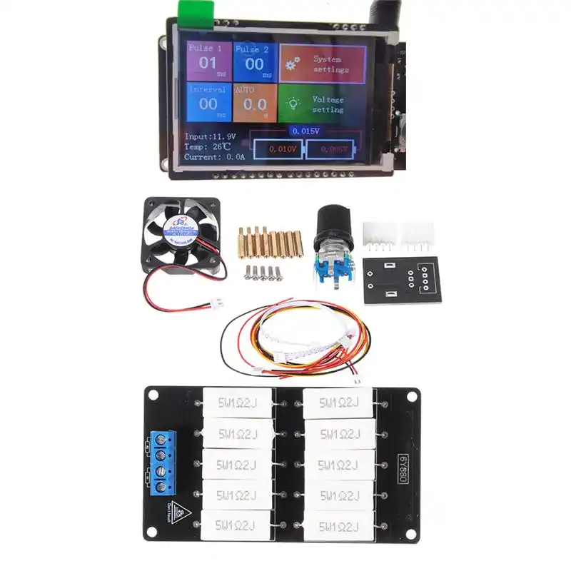 6y0 Energy Storage Spot Welding Machine Control Board Digital Display Time And Current Adjustable With Display Module Led Modules Aliexpress