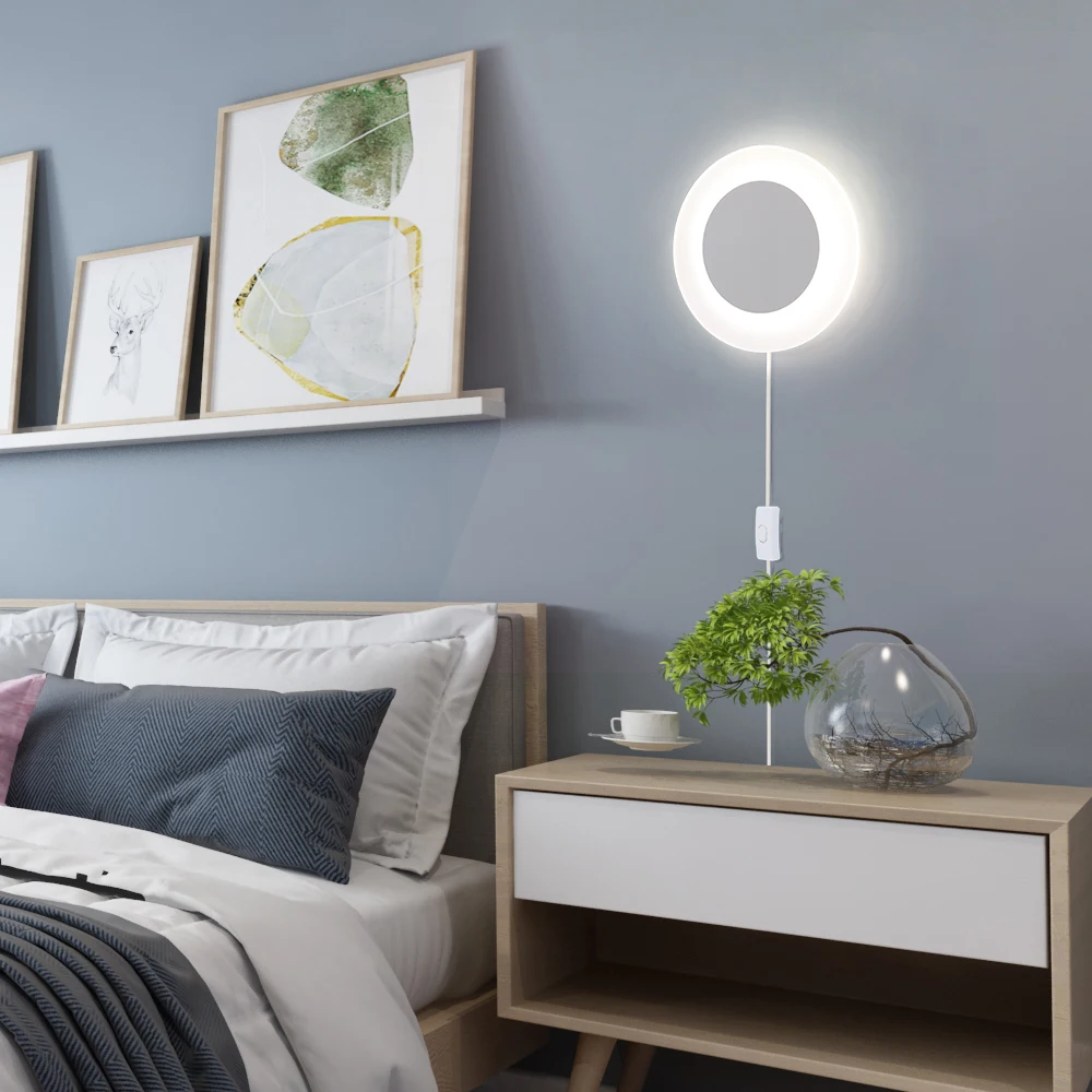 Oreab 2019 70 Led 12W Настенные светильники для спальни помещений скандинавский