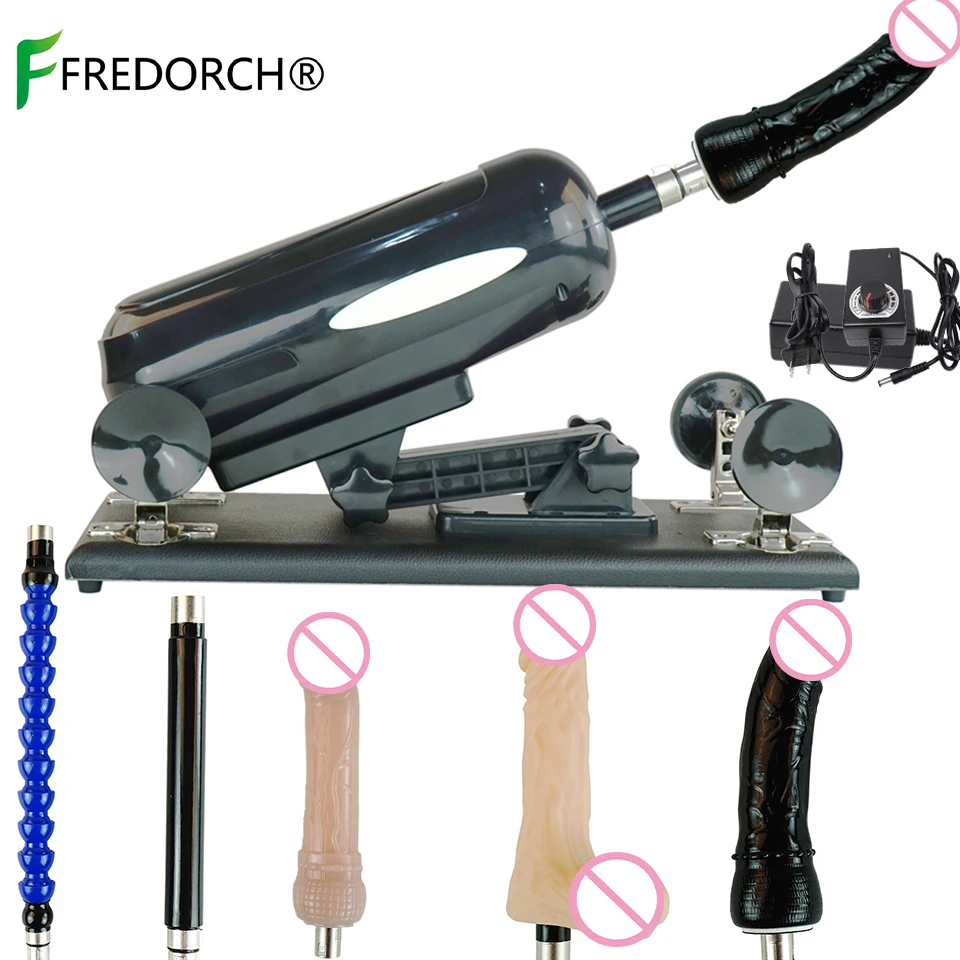 FREDORCH Sex Machine for Women Automatic Female Masturbation Pumping Gun 3XLR Love Machines With Big Dildo Adult Sex Toy 2