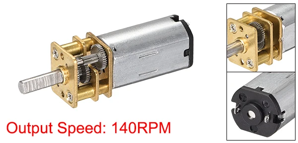 Uxcell микро Шестерни редуктор скорости для DC3/6/12 V 17-480 об/мин бесшумный редуктор большим крутящим моментом для DIY игрушки с мотором бытовой техники пульт ДУ для дистанционно управляемой машины лодки