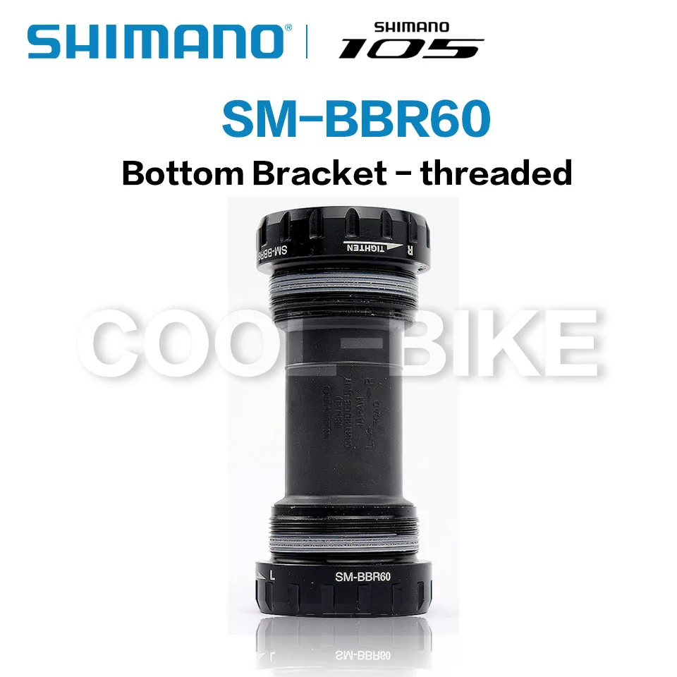 Shimano ULTEGRA 105 TIAGRA SORA SM BBR60 RS500 Hollowtech II дорожные велосипеды нижний кронштейн 68 мм