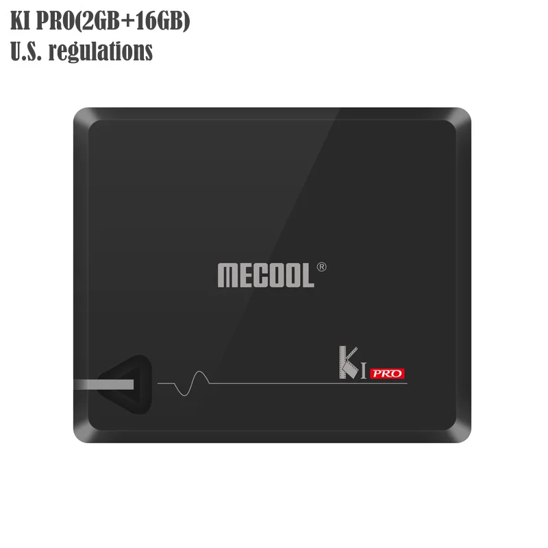 MECOOL KI PRO Android 7,1 приставка Amlogic S905D Quad 2G 16G DVB-T2& S2/DVB-T2& T DVB-C приставка 4K Ultra HD медиаплеер - Цвет: US Plug