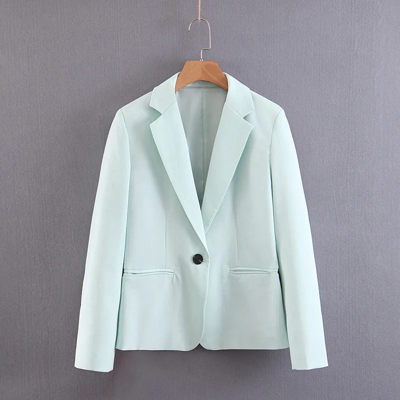 

Xl-2065 One-Button Suit WOMEN'S Business Suit